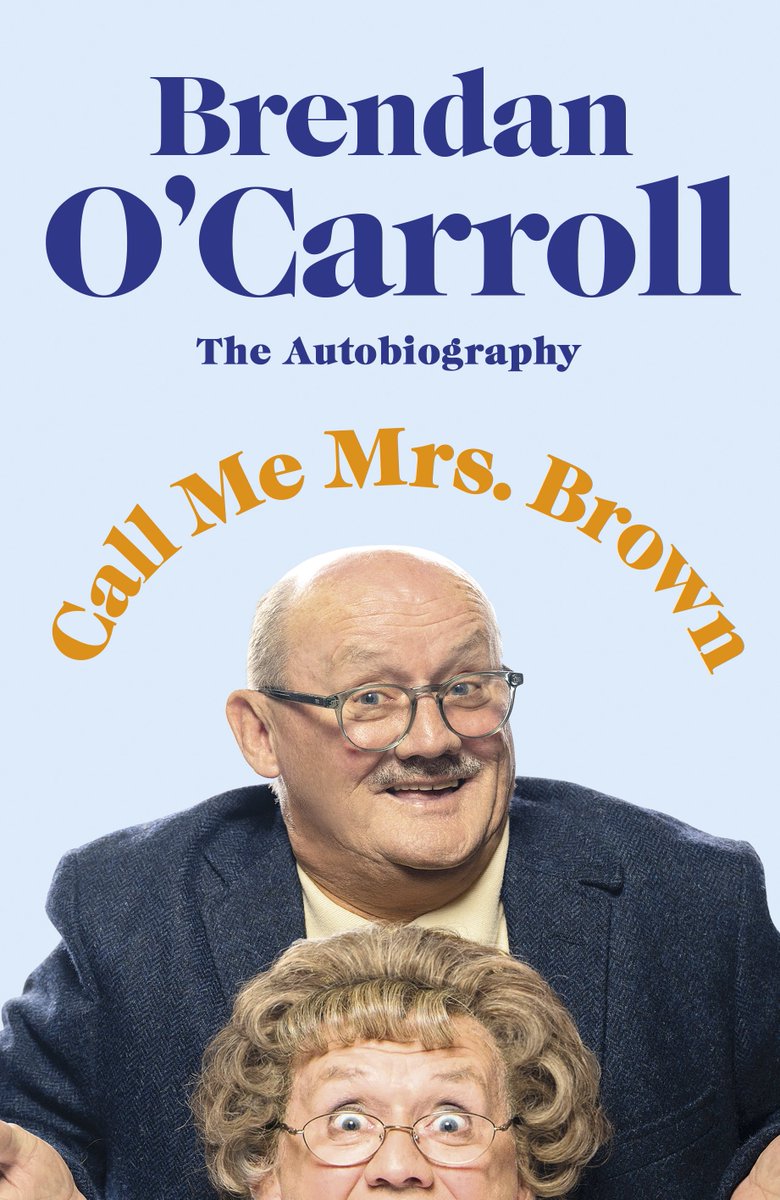 MrsBrownsBoys's tweet photo. Delighted to say that Brendan will be signing copies of his new book Call Me Mrs Brown in Dublin and Belfast on the 15th October. If you would like to meet him, book your place here...
https://t.co/zHzrb43cUN https://t.co/d4GKMgvZ8T