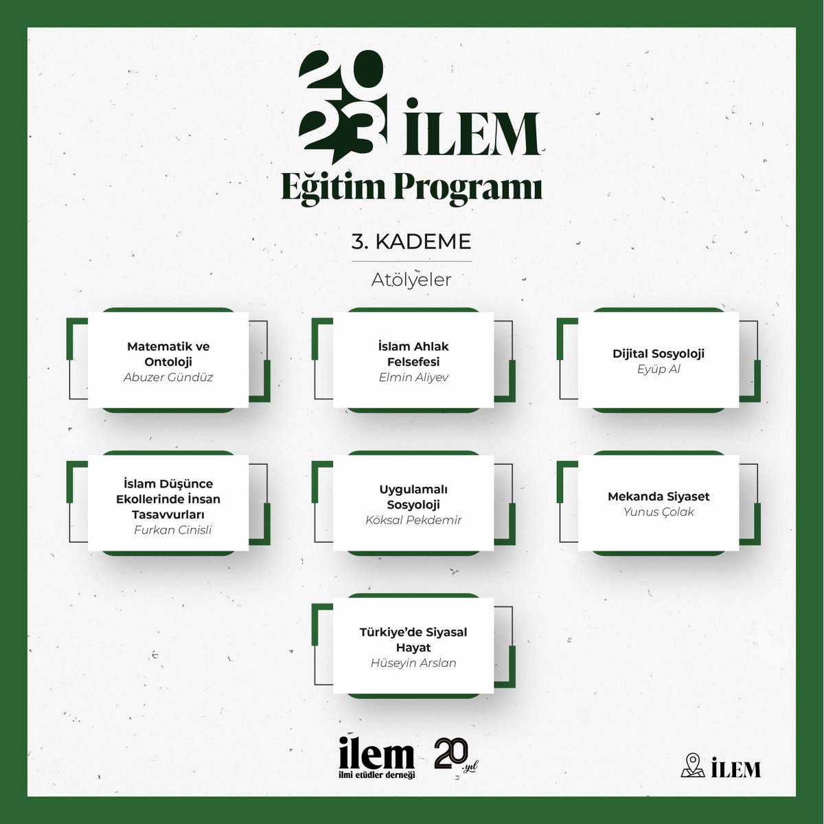 ilmietudler's tweet photo. 🏷 Çekiliş!

İLEM Eğitim Programı'nın yeni dönemi vesilesi ile size hediyemiz var.

✔️ 1 kişiye İslam Düşünce Atlası (3 Cilt)

✔️ 3 Kişiye İLEM Yayınları'ndan 5 kitaplık set 

Bu tweeti RT etmeniz yeterli.

⏳ 3 Ekim 2022, 23:59

https://t.co/DURhnTMudg https://t.co/P4GH6N3xn4