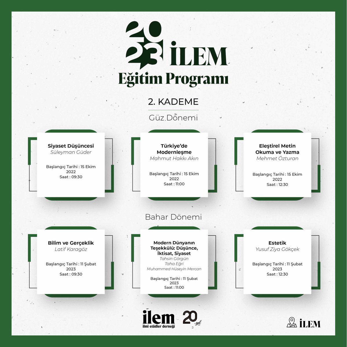 ilmietudler's tweet photo. 🏷 Çekiliş!

İLEM Eğitim Programı'nın yeni dönemi vesilesi ile size hediyemiz var.

✔️ 1 kişiye İslam Düşünce Atlası (3 Cilt)

✔️ 3 Kişiye İLEM Yayınları'ndan 5 kitaplık set 

Bu tweeti RT etmeniz yeterli.

⏳ 3 Ekim 2022, 23:59

https://t.co/DURhnTMudg https://t.co/P4GH6N3xn4