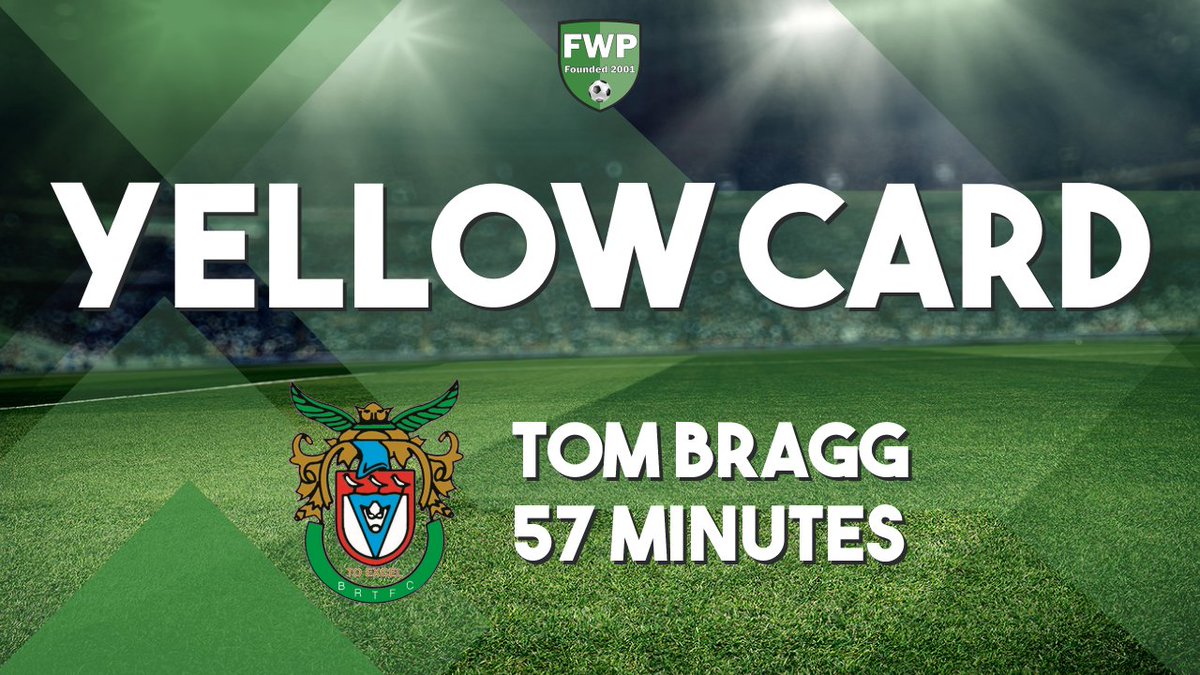 YELLOW CARD: Tom Bragg - Bognor Regis Town (57') #IsthmianLeague