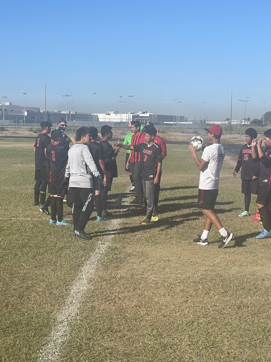 ACarroll_SRMS's tweet photo. Beautiful morning for a Soccer ⚽️ game Warriors! let’s do this!! @SSanchez_MS @JGOMEZ_SSMS #TeamSIS https://t.co/NgkP3eCwNv