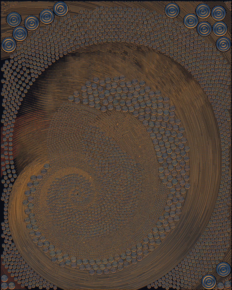 "In our culture, snails are not considered valiant animals - we are constantly exhorting people to "come out of their shells" - but there's a lot to be said for taking your home with you wherever you go."

#QQLcontest 

qql.art/token/0xb55b77…