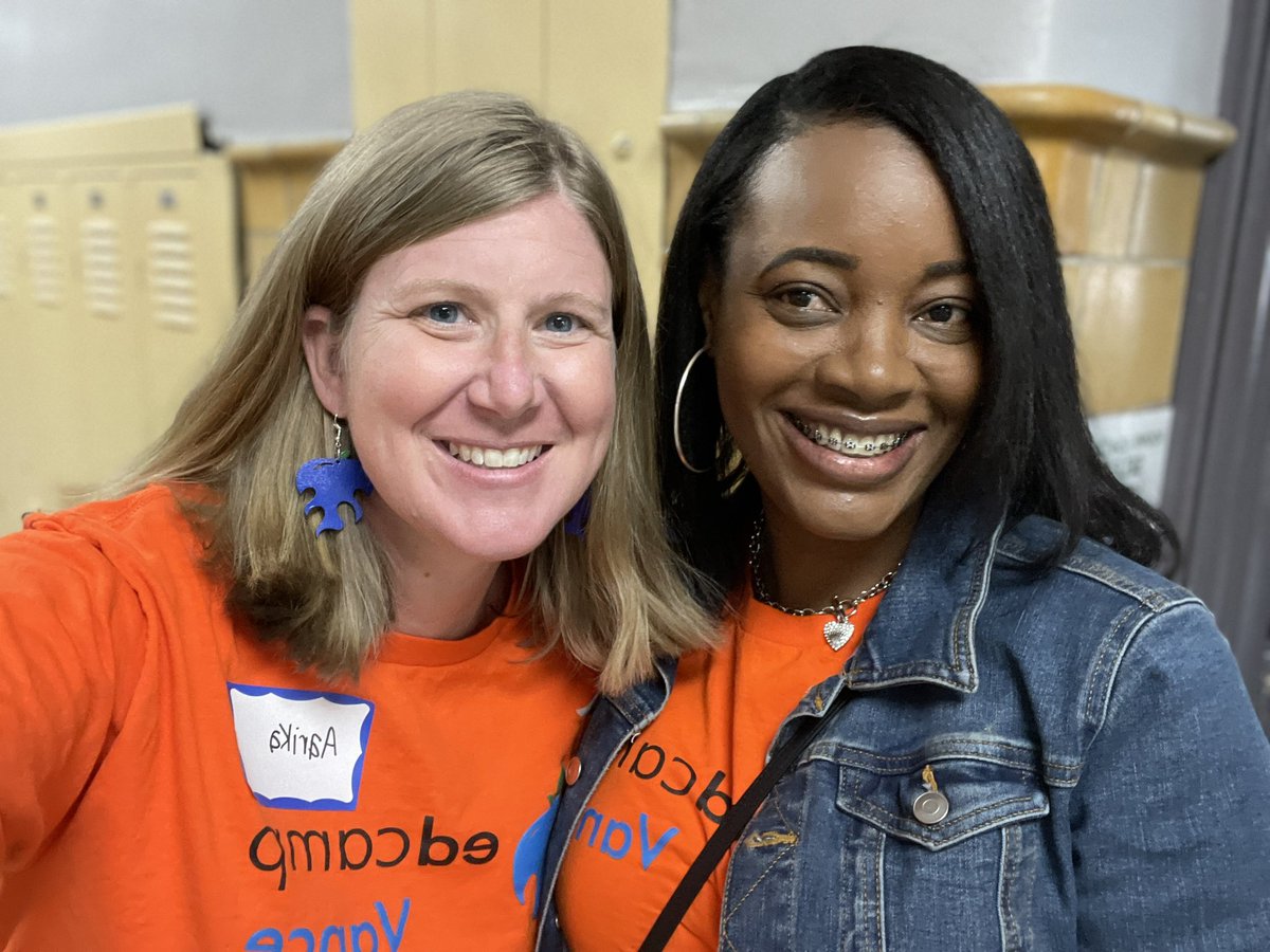 Fun morning at #edcampvance