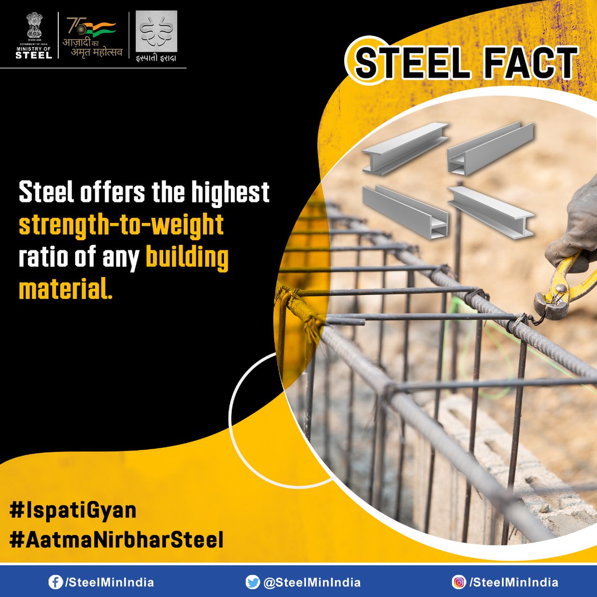 Ministry of Steel on Twitter "Here are some interesting steel facts