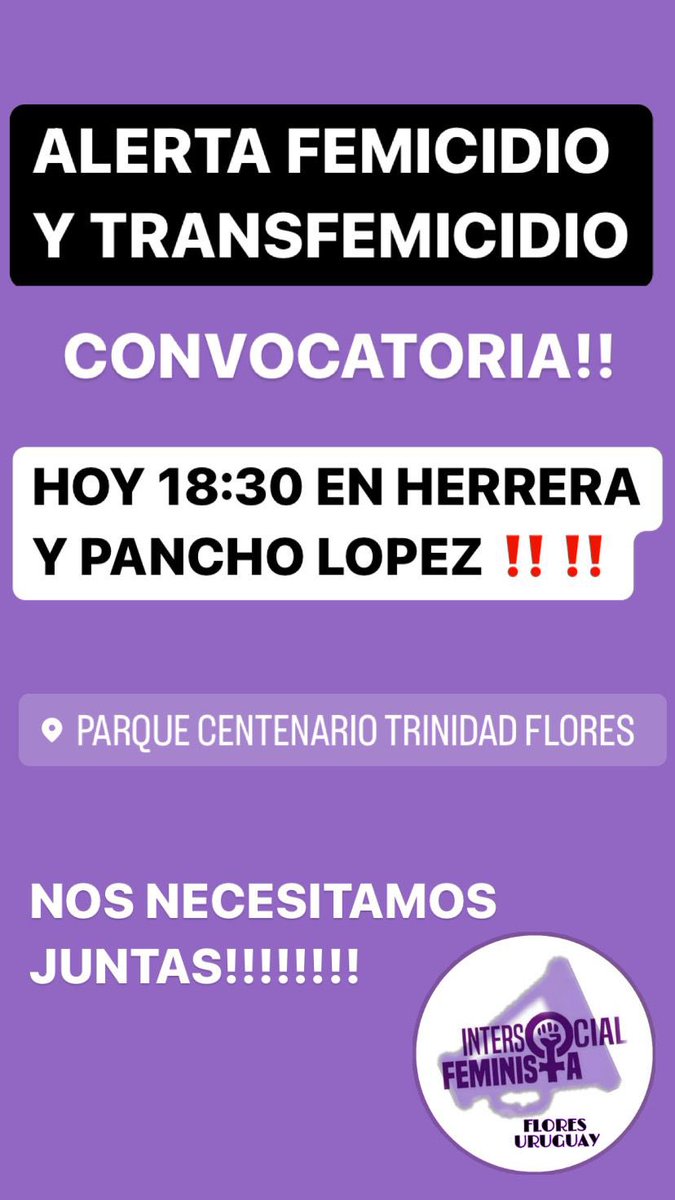 Nos necesitamos gurisas!!!! Las esperamos💜