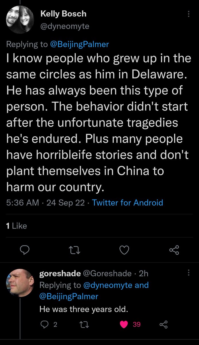 I'm going to think about "Terrible Two" Hunter Biden whenever people make claims about him <a href="/dyneomyte/">Kelly Bosch</a>