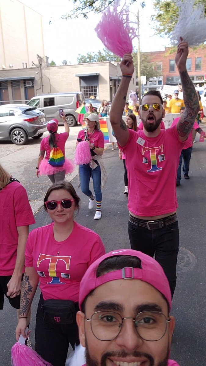 #Ashville & #TMobile #Pride event! @TiNaDeTre @MrMagentaSMRA @DrekaLove