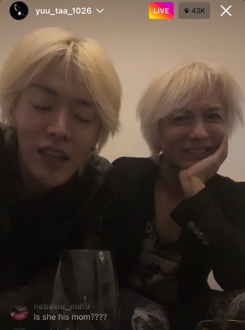 "is she his mom" IM CRYINGGGG