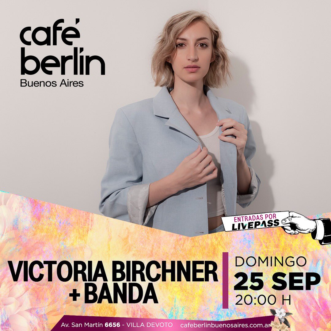 vickybirchner's tweet photo. A horas de este estreno con toda la banda y @lulabertoldi de invitada 🤩 quedan algunas entradas disponibles 🍀 @cafeberlinbsas https://t.co/PyiSIBNdh9