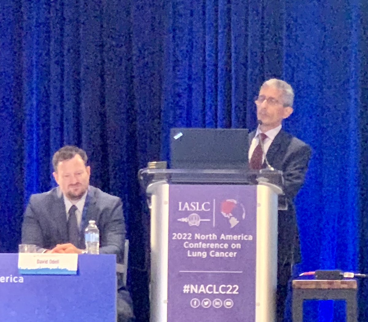 Varun Puri on the importance of surgical quality in NSCLC ⁦@IASLC⁩ #NACLC22. Such an important topic.