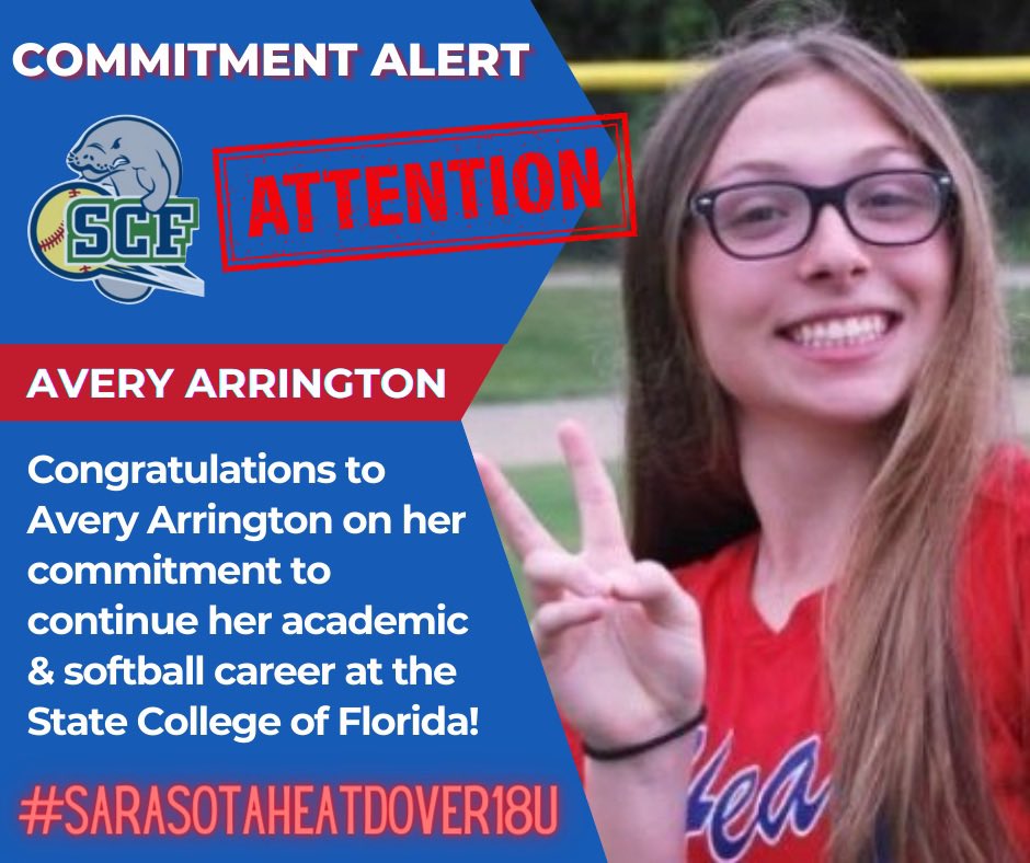 SarasotaHeat18U's tweet photo. Congratulations @AveryArrington4 Go Manatees! #commitment #SCF #itsofficial #sarasotaheat #proudmoment #rollcows #scfmanatees https://t.co/FaLepXa9G7