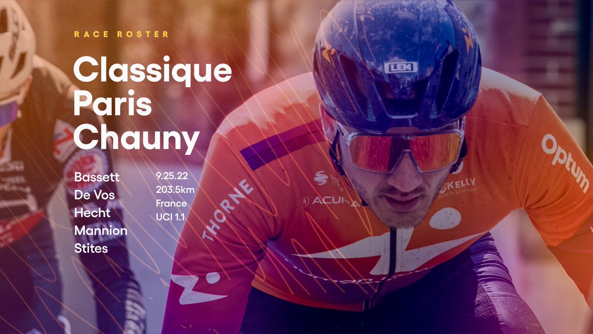 🇫🇷 Our late season tour of the semi-classics continues tomorrow at the 100th edition of the iconic #ParisChauny as it joins only four other French races in the 100 club. 

Here's how we line up ⚡️

#HumanPoweredHealth