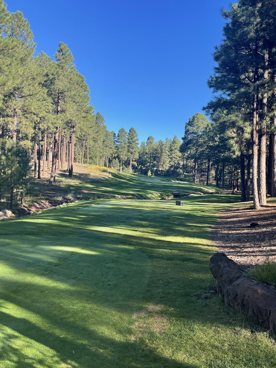 Perfection at Flagstaff Ranch Golf Club. 18 holes of bad golf is a great way to prep for working along side ⁦<a href="/mitchstrohman/">Mitch Strohman</a>⁩ calling <a href="/BigSkyFootball/">Big Sky Football</a>⁩ on ESPN+.  ⁦<a href="/NAU_Football/">NAU Football</a>⁩ at home in <a href="/flagstaff/">Richard F. Henry</a> against ⁦<a href="/VandalFootball/">Idaho Football</a>⁩.