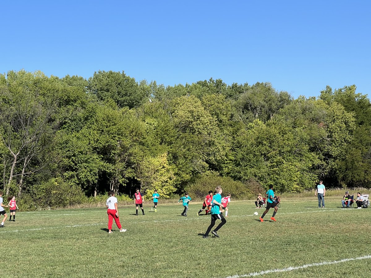 scottmidschool's tweet photo. Scott soccer in action this morning!  #WeScottThis 💫 ⚽️ https://t.co/M00Ub5BVp0