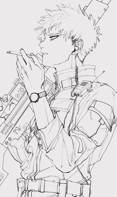 @xxx
1回性癖全乗せで創作描いてみようと思ってやったら無意識に理鶯的な何かが生成された図です 