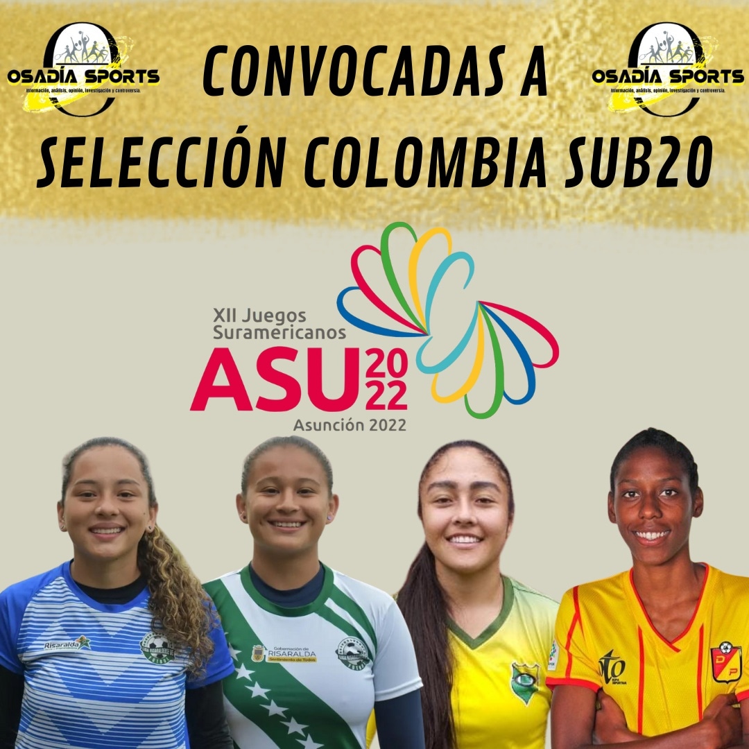 OsadiaSports's tweet photo. Las futbolistas Melissa Guarín, Sofía Buitrago y María J. Rojas quienes pertenecen al Club Atl. Dosquebradas, que están al servicio de @CorpereiraFem, han Sido convocadas junto con la jugadora de @CorpereiraFem Mariluz Montillo a la Sel. Colombia Fem. Sub20 https://t.co/D1TKA2PRMp