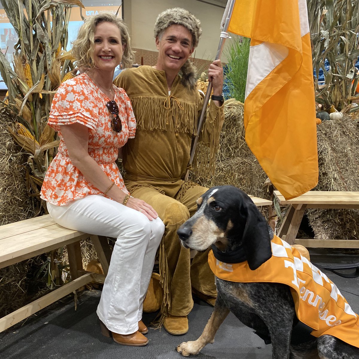Look who joined us at #AgDay2022! So nice to meet you, Smokey!