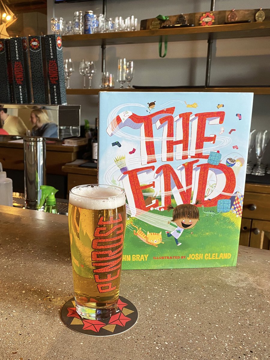 jhnrbry's tweet photo. Sunday, October 2, 1pm: THE END of storytime as you know it! 

I’ll be reading my new book, THE END, at Penrose Brewing (Geneva, IL), passing out custom cookies for the kids, and more. #familyfun #weekendplans #chicagodad
#chicagomom #kidfriendly #genevail #CraftBeer https://t.co/Cvtflw72oX