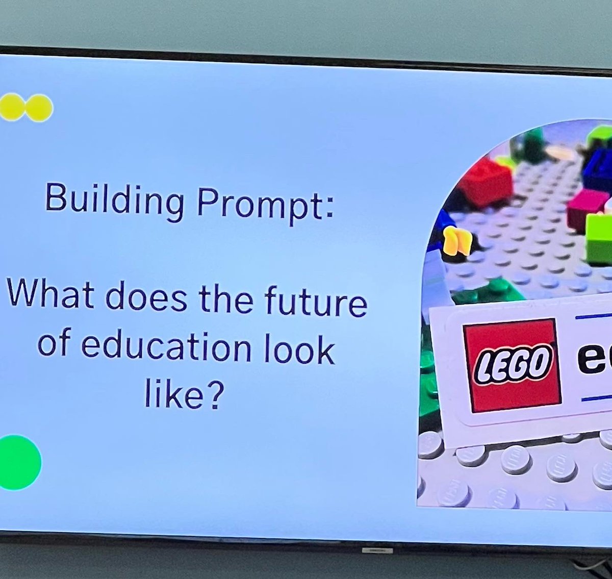 ekuwah's tweet photo. “Bye, Toy Teacher!” - Kindergartener 🤗🥰
I’m challenging students to engineer with Legos during this 6-day rotation. (@MaggieJCox’s #NVSIDE22 duck challenge inspired me & informed me of the millions of combinations that can be made with only 6 Lego bricks! TY!) @LEGO_Education https://t.co/lHpdY44ylp