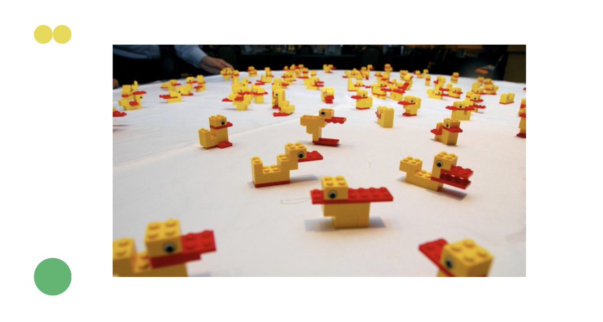 ekuwah's tweet photo. “Bye, Toy Teacher!” - Kindergartener 🤗🥰
I’m challenging students to engineer with Legos during this 6-day rotation. (@MaggieJCox’s #NVSIDE22 duck challenge inspired me & informed me of the millions of combinations that can be made with only 6 Lego bricks! TY!) @LEGO_Education https://t.co/lHpdY44ylp