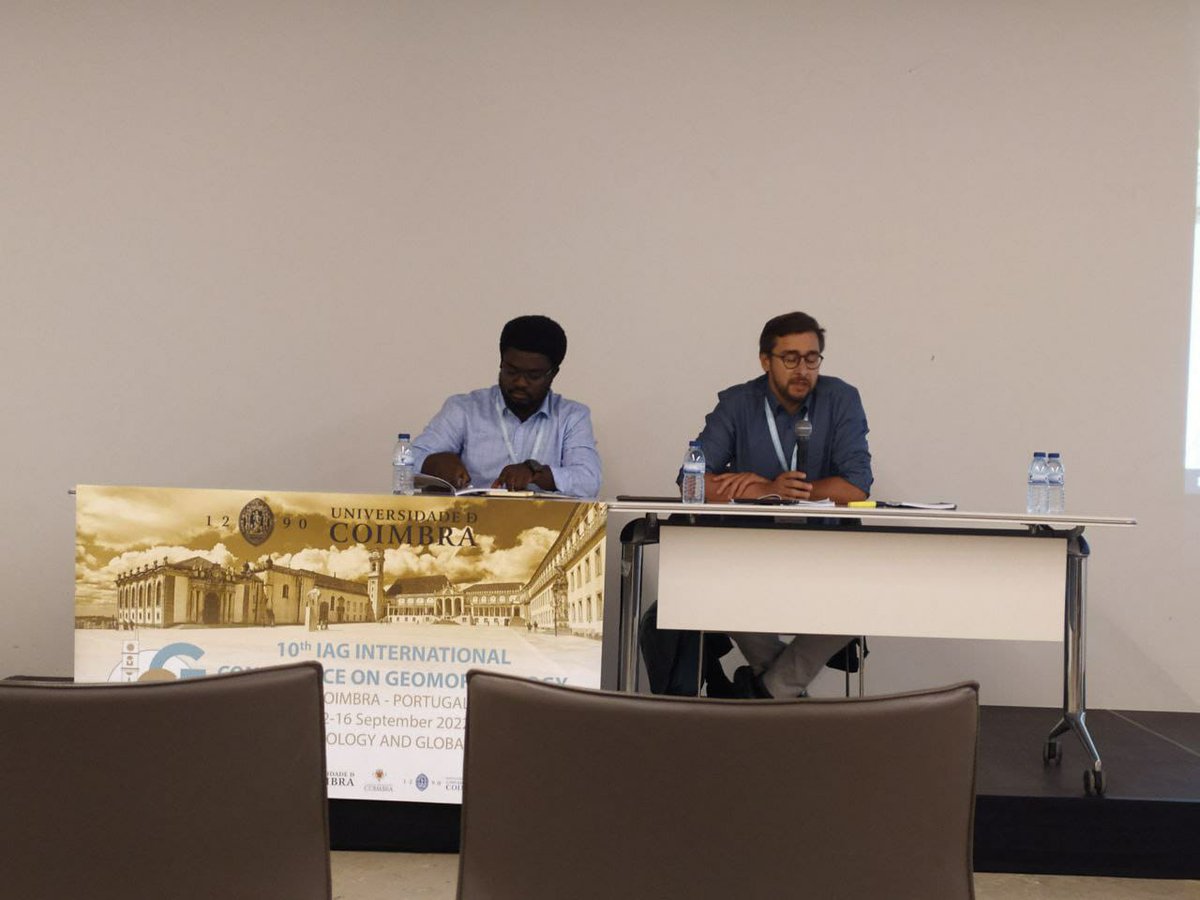 Rt_Hon_Adewumi's tweet photo. I had the opportunity to present our paper on #Micromorphology and also Co-Chaired the #Geoarchaeology session with @zmbmrz at the recently concluded 10th @IAGAIG conference, held in Coimbra, Portugal. 
It was a great forum for fruitful deliberations and interactions. 
#phdlife https://t.co/ZU14P70OAd