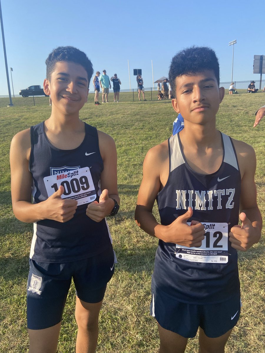 irvingnimitzcc's tweet image. JV Boys! Race 4!