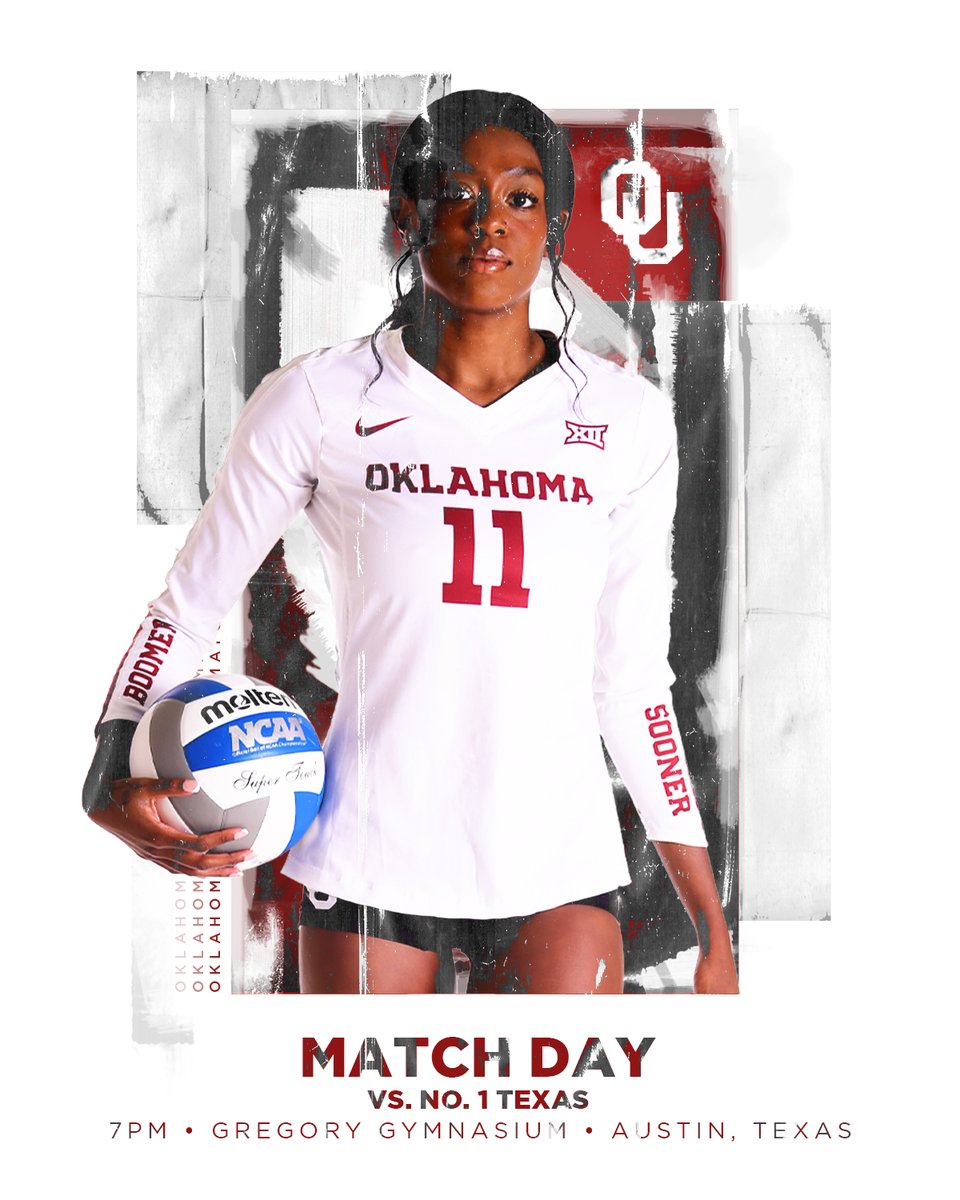 OU_Volleyball's tweet photo. 𝐑𝐞𝐝 𝐑𝐢𝐯𝐞𝐫 𝐑𝐢𝐯𝐚𝐥𝐫𝐲: 𝐏𝐚𝐫𝐭 ☝️
🏐 @Big12Conference opener
🆚 No. 1 Texas
🕖 7 p.m. CT
📍 Austin, Texas
📊 https://t.co/jlq9iCQBM4
📺 Longhorn Network
💻 https://t.co/NjTRBvYhDC
#BoomerSooner https://t.co/lWKMwlPjqM