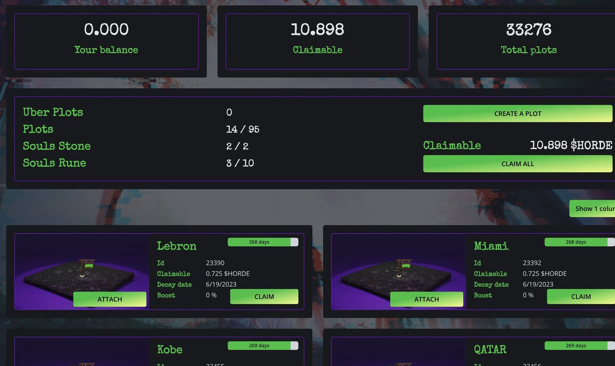 xBitcoin_Teej's tweet photo. Woke up and made my weekly claim from my favorite Defi project @HordeTweets 

10.898 $HORDE = $1,078 https://t.co/3PPM49iy96