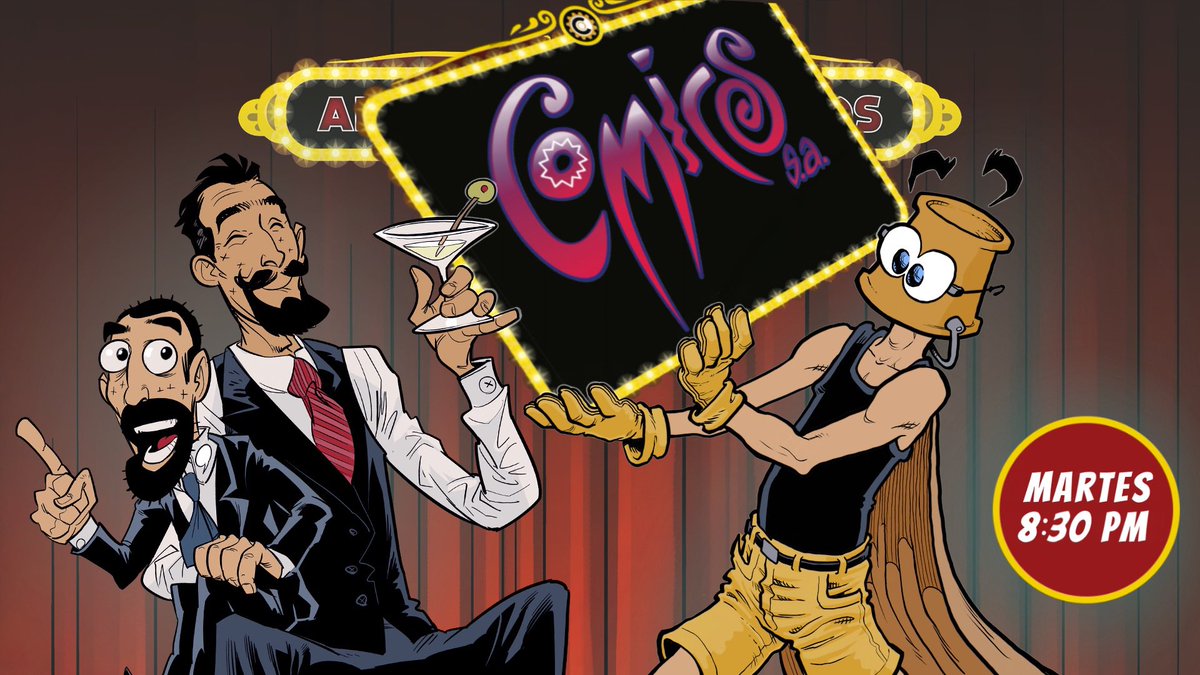 ComicsSAOficial's tweet photo. ¡Échense unos chivos y nos vemos el martes!
#comicssaoficial #comics #youtube #apunteschamanicos #luisgantus https://t.co/zivTbkBZU6