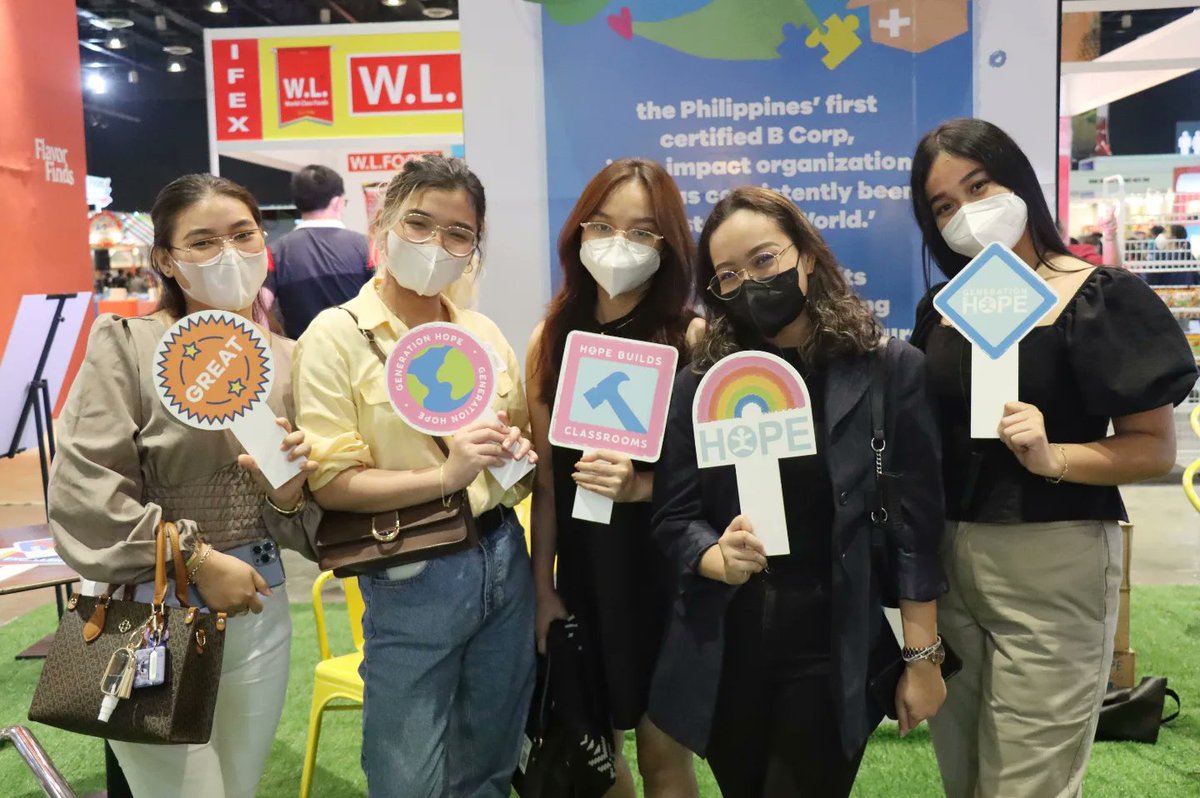 genhopeph's tweet photo. That caps off our #IFEXPH2022
experience! ✨✨✨

Thank you to everyone who supported HOPE in a Bottle, learned more about our advocacy as an impact company, and are interested in partnering up to continue spreading HOPE in the future! 🤝💙🌈 https://t.co/zNMtJ8ArYv