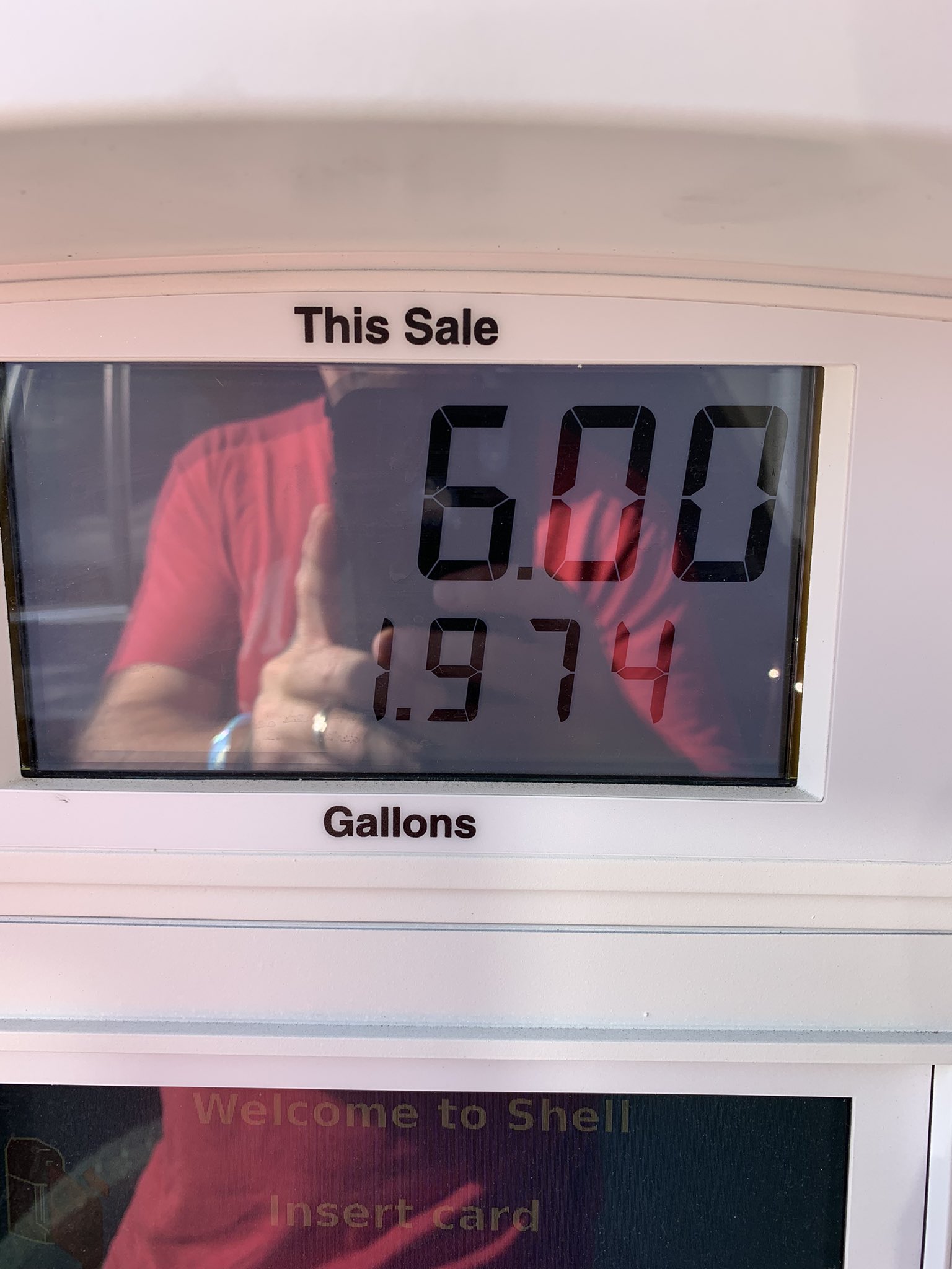 Dan Pickering on Twitter "It used to be the gas pump numbers were