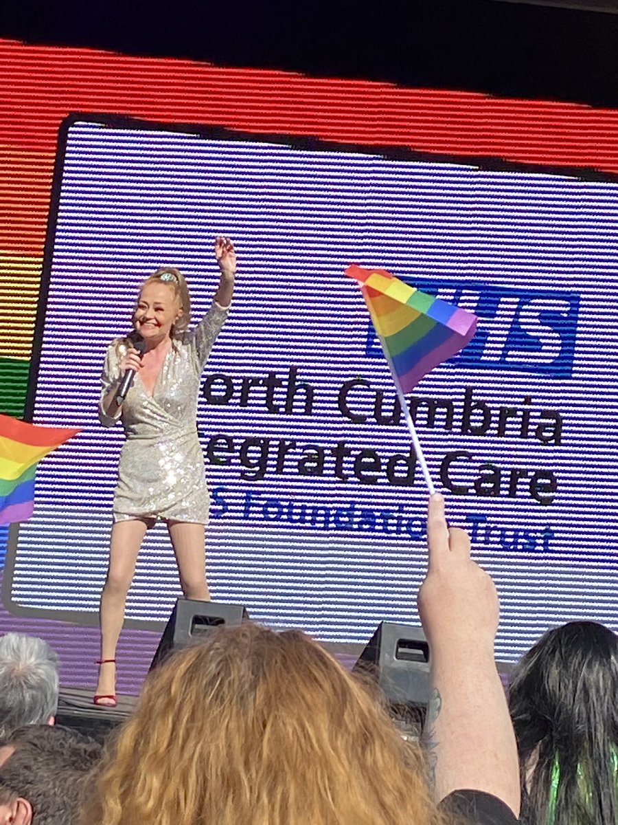 NCICNHS's tweet photo. We’ve had a great day so far @CumbriaPride.   As well as promoting @NCICNHS as a place to work and our LGBT+ staff networks we were also asking people to join us as a member. Our flags were very popular and had run out by 3pm.  Thank you #loveislove https://t.co/uxahlgeRdX