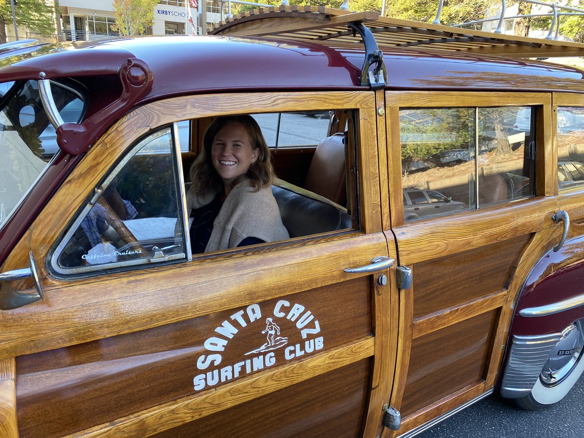 Beep beep 🚗 ride on over for the first day of #shiftEDCA 🏄‍♀️ thanks @RBakerSC for the photo op