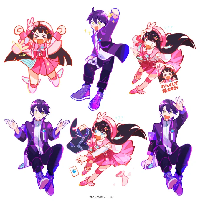 【歌ってみた】にっこり^^調査隊のテーマ【かえみとがびと】  デフォルメイラストです!よろしくお願いいたします 