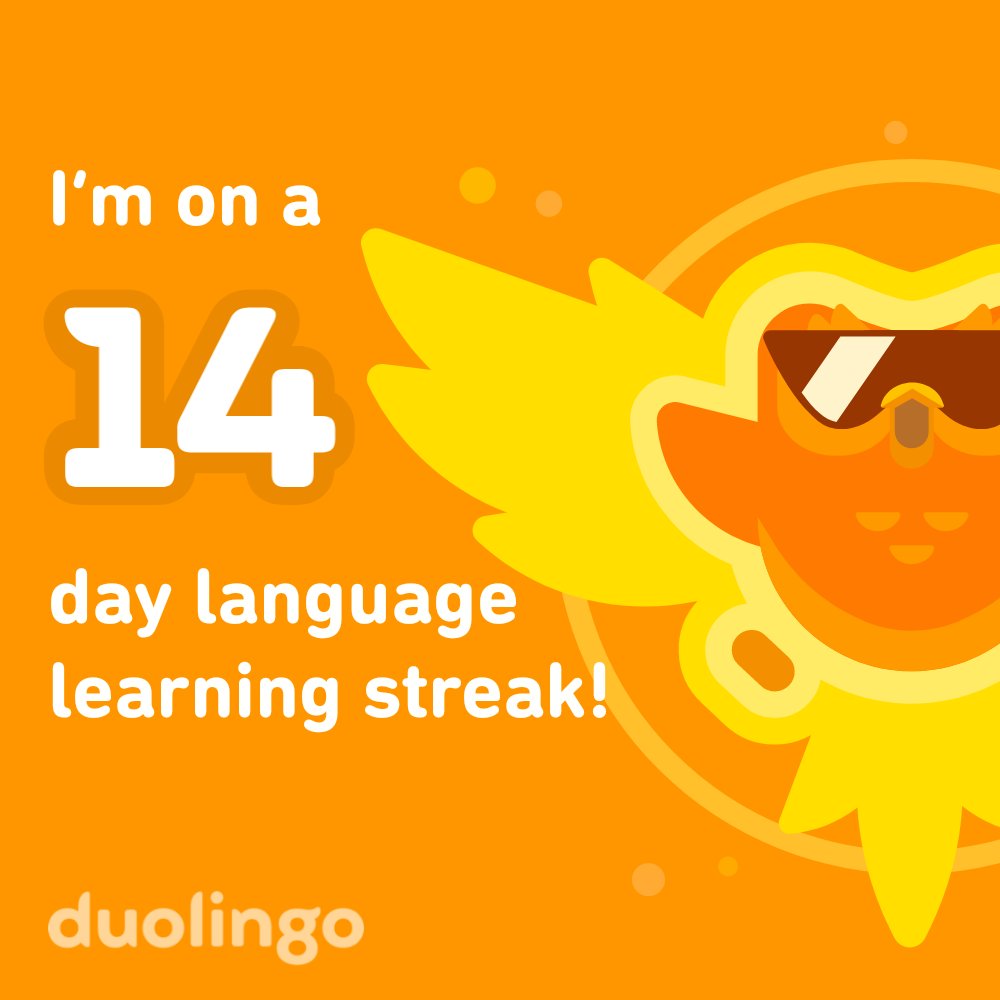 NCheese24's tweet photo. Learn a language with me for free! Duolingo is fun, and proven to work. Here’s my invite link: https://t.co/opaW49UMXS https://t.co/JDaPSXMRZV