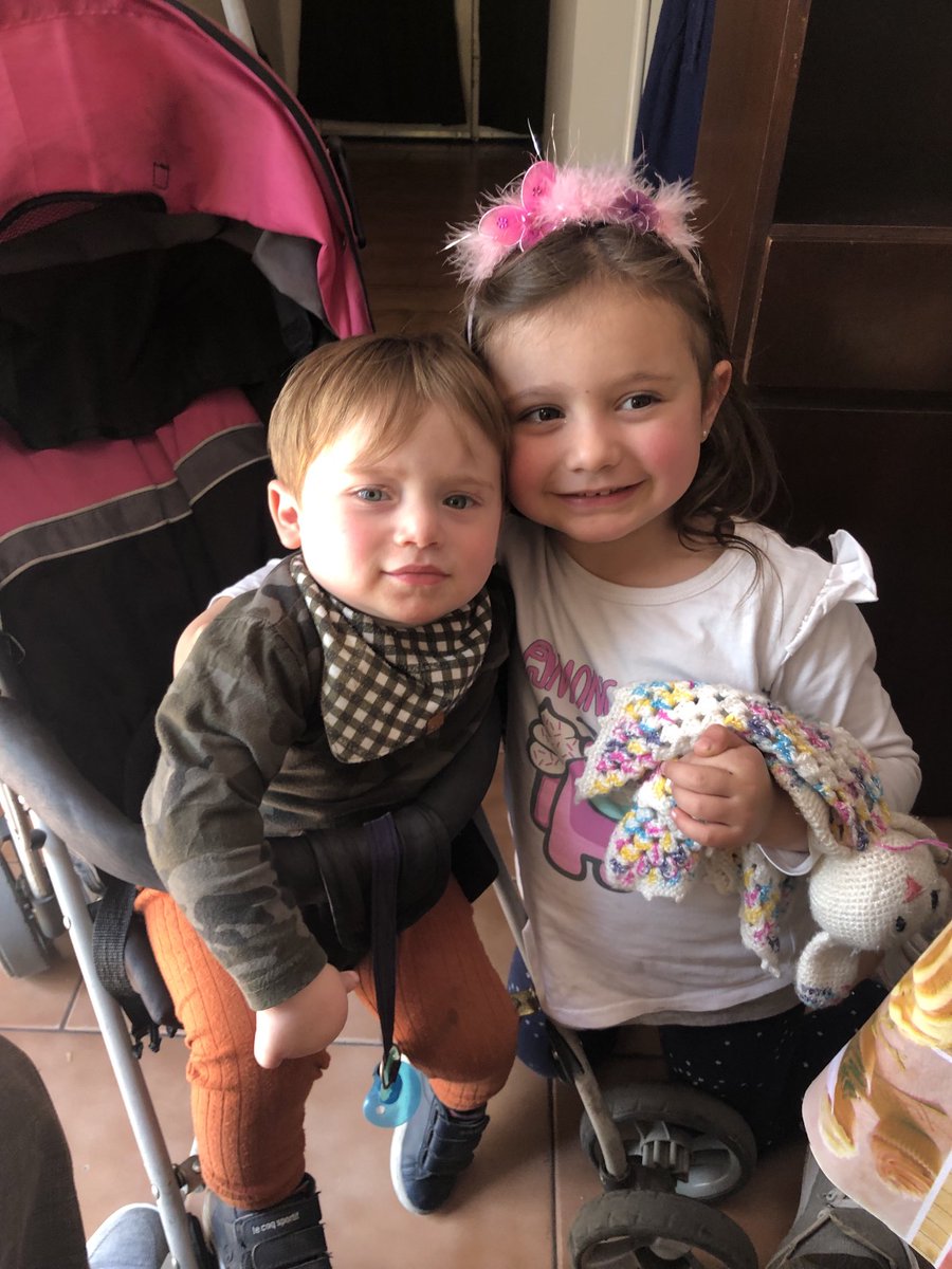 Almuerzo con mis nietos