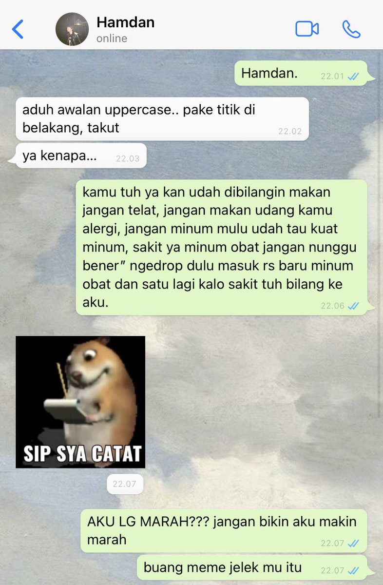 httpsmohae's tweet photo. hackjack / ucupfella one tweet au 

 ucup sakit https://t.co/d1o2AYGHeS