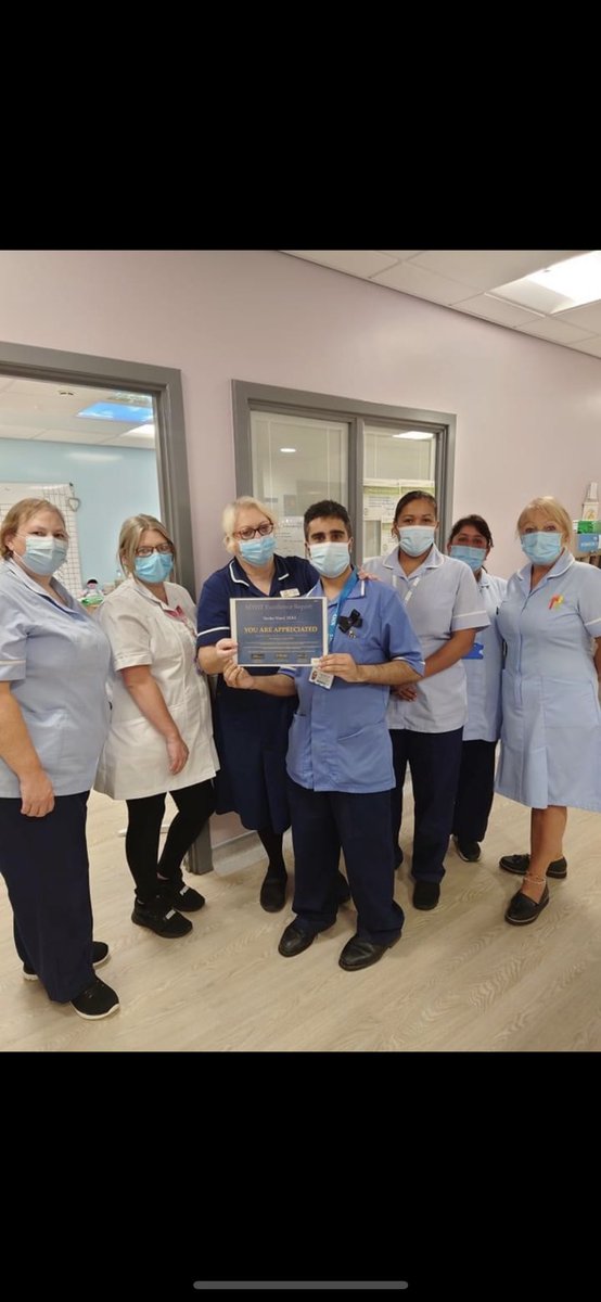 MYQualityImpro1's tweet photo. Huge well done to Ward 5/6 @DewsHospital for receiving their #GREATix #ExcellenceReport for their tremendous hard work and dedication to exceeding expectations of patient care π π€ #patientsafety @Janettennant5 @Diamond16Rachel @AhmedhHans @HannahWray8 https://t.co/HLY2vH2gBZ