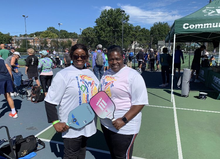 DCDPR's tweet photo. #Pickleball is the new 🌊 and we are getting it in at Turkey Thicket with our last events of the #DCSeniorGames #WhereFunHappens #AgeFriendlyDC https://t.co/oDJRl8oYJE