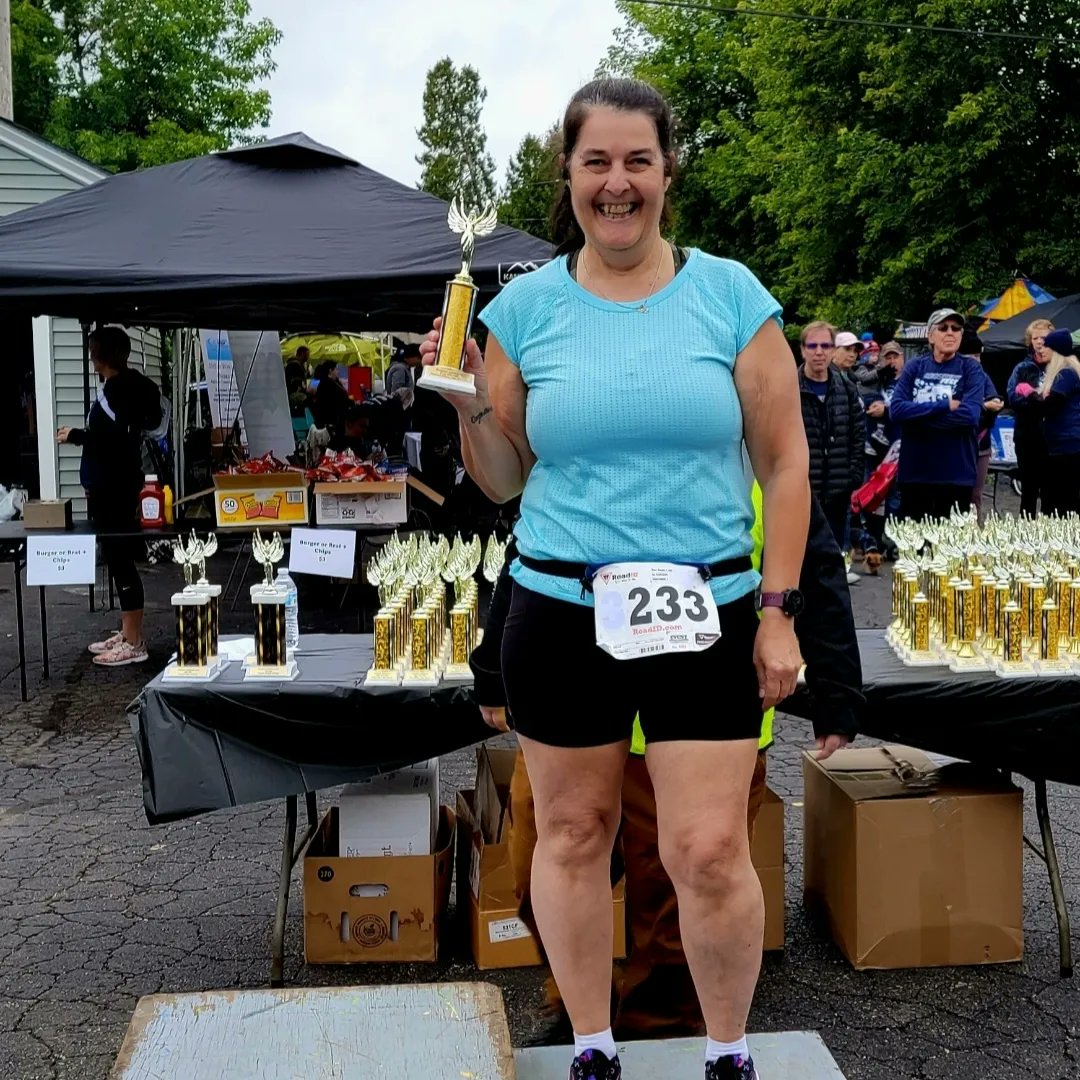 runnergirl1612's tweet photo. Ran good enough to snag 2nd in my AG today! And @PotataHed took 1st in her AG! We ran together and pushed each other. Such a great race for a great cause.
#ReThinkAddictionRun #WisconsinRunnerGirl #KeepMovingForward #NeverGiveUp #Run #5k #Race #Trophy https://t.co/aRDsrn3s9V