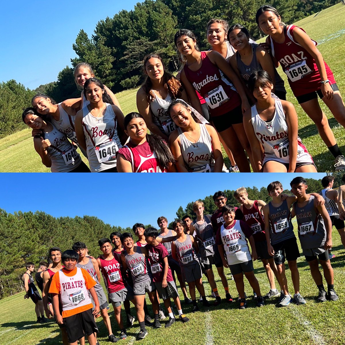 BoazXC's tweet photo. 17 of these runners got personal best today at #kudzuhillsinvitational #boazathletics #runlikeapirate https://t.co/iCvKkmrhCf