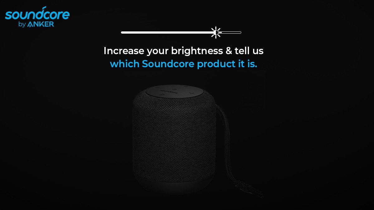 Can you spot the #Soundcore product? If not, increase the brightness and leave the answer in the comment section below 👇

#SoundcoreIndia #SpottheProduct #SoundcoreAudio #Speakers