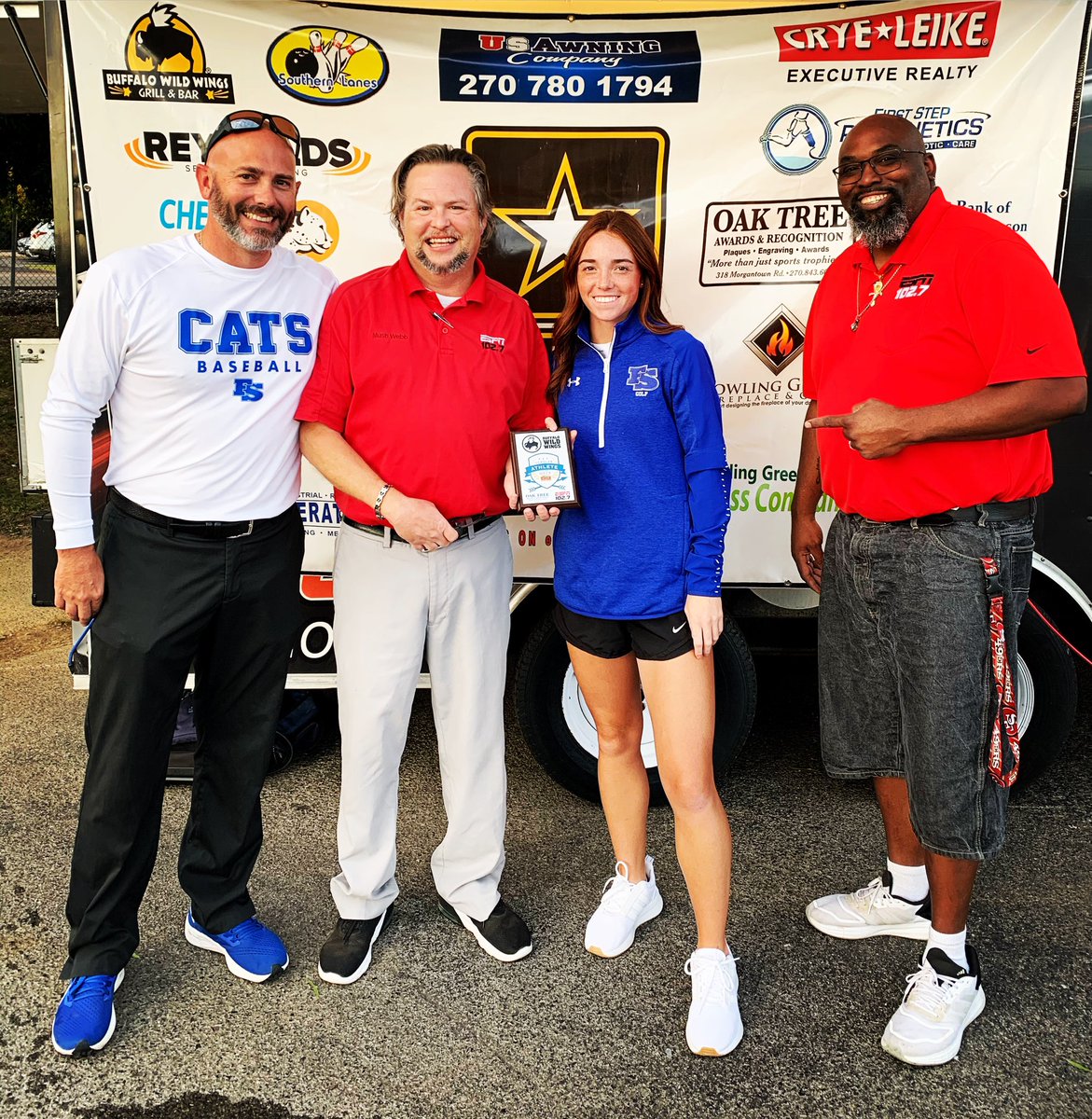 The_Sports_Web's tweet photo. @ConleighWilson is our week 6 @BWWings Scholar Athlete of the Week @FSHSathletics ⛳️ 📖 #BDubsBG @CoachWilhiteFS @DamonOak @ArmyKYTN @BiggHamp https://t.co/cVhtpfgB0Y