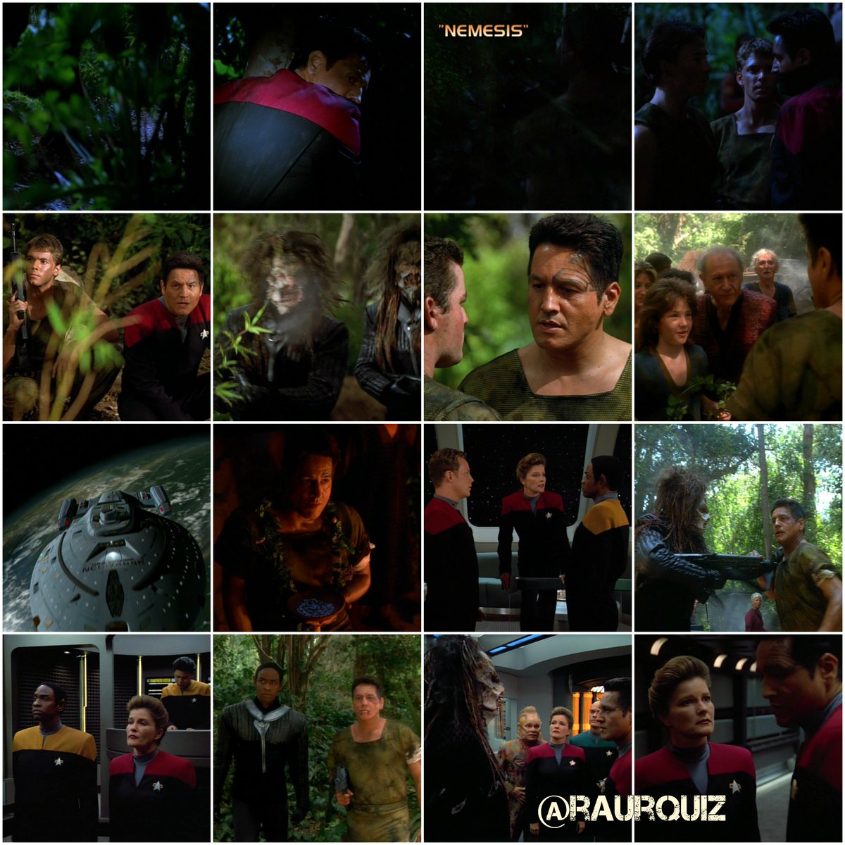 raurquiz's tweet photo. #otd #startrek #voyager #nemesis #janeway #chakotay #tuvok #kim #paris #belannatorres #7of9 #emh #neelix #brone #rafin #namon #penno #karya #startrek56 @TrekMovie @TrekCore @StarTrek @StarTrekOnPPlus @TheKateMulgrew https://t.co/CXgutNpBpW