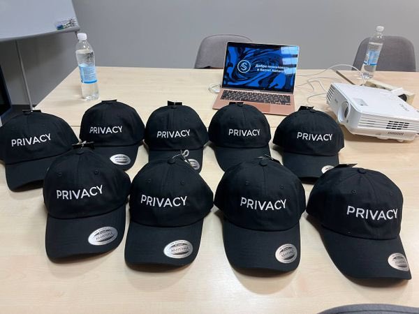 The SCRT Intern 🔥 (@scrt_intern) on Twitter photo 𝕊aturday is for the 𝕊ecret Workshop! 🧑🏻🤝🧑🏿🕵️♂️
Today <a href="/Natalie_sht/">Nataliia 𝕊htangrat</a> was representing Secret Network at the First Baltic Crypto Academy in Tallin, Estonia. 🧑💻
Welcome to EST 🇪🇪 𝕊ecret Community t.me/Scrt_Estonian
<a href="/SecretNetwork/">Secret Network</a> powers cross-chain privacy! 🔐🤫
$SCRT 𝕊aturday is for the 𝕊ecret Workshop! 🧑🏻🤝🧑🏿🕵️♂️
Today <a href="/Natalie_sht/">Nataliia 𝕊htangrat</a> was representing Secret Network at the First Baltic Crypto Academy in Tallin, Estonia. 🧑💻
Welcome to EST 🇪🇪 𝕊ecret Community t.me/Scrt_Estonian
<a href="/SecretNetwork/">Secret Network</a> powers cross-chain privacy! 🔐🤫
$SCRT