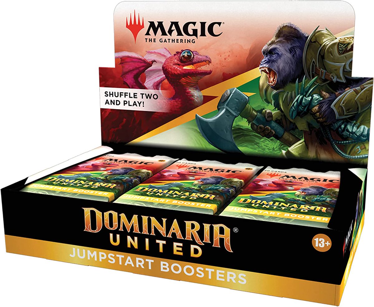 🔥Giveaway Post🔥
It's the eve of #MTD Season 2! So we're doing a giveaway! To a lucky one of you we are giving away an entire #DMU Jumpstart booster box!

To enter:
- Give us a follow
- Like THIS tweet
- Retweet THIS tweet.

We will pick a winner on Oct 2nd. Good Luck All!