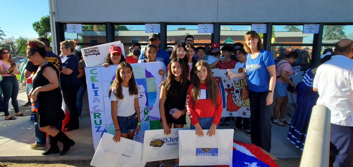 The RUSD Festival Latino is going on now at the Chavez/Huerta Center Center Education located at 324 N. Palm Ave in Rialto. Join the Jaguars for a fun morning of food, games, and even a parade. The event runs from 9am to 12noon. Come join us!