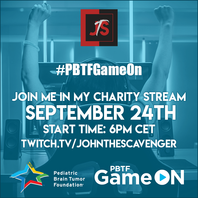 JohnScavenger's tweet photo. 🔴 Now live with the #PBTFGameOn charity stream!
Come hang out as we look to raise some money for the kids! We'll be doing some wrestlin' matches throughout with community members their wrestlers!
See you there #TeamB42 @OrDeadd https://t.co/NqPN3bPSL6