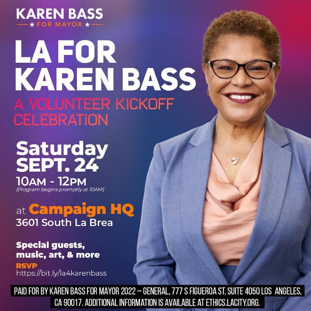 goRubenRuben's tweet photo. #Oralé Karen Bass Need U today, Volunteers kick off @KarenBassLA #KarenBassLA #DinoRick #RoeRoeRoeVoteKarenBass https://t.co/bs9UUEKwld