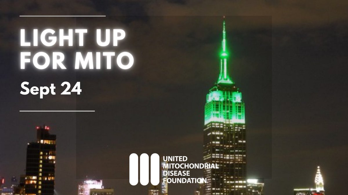 UMDF's tweet photo. It's time to #LightUpforMito! Share your photos of brilliantly green monuments in the comments. Post your photos and be sure to tag them #LightUpforMito. Explore the global effort: https://t.co/MZyd1GCRN9 #worldmitodiseaseweek https://t.co/L8zGWTCB3k
